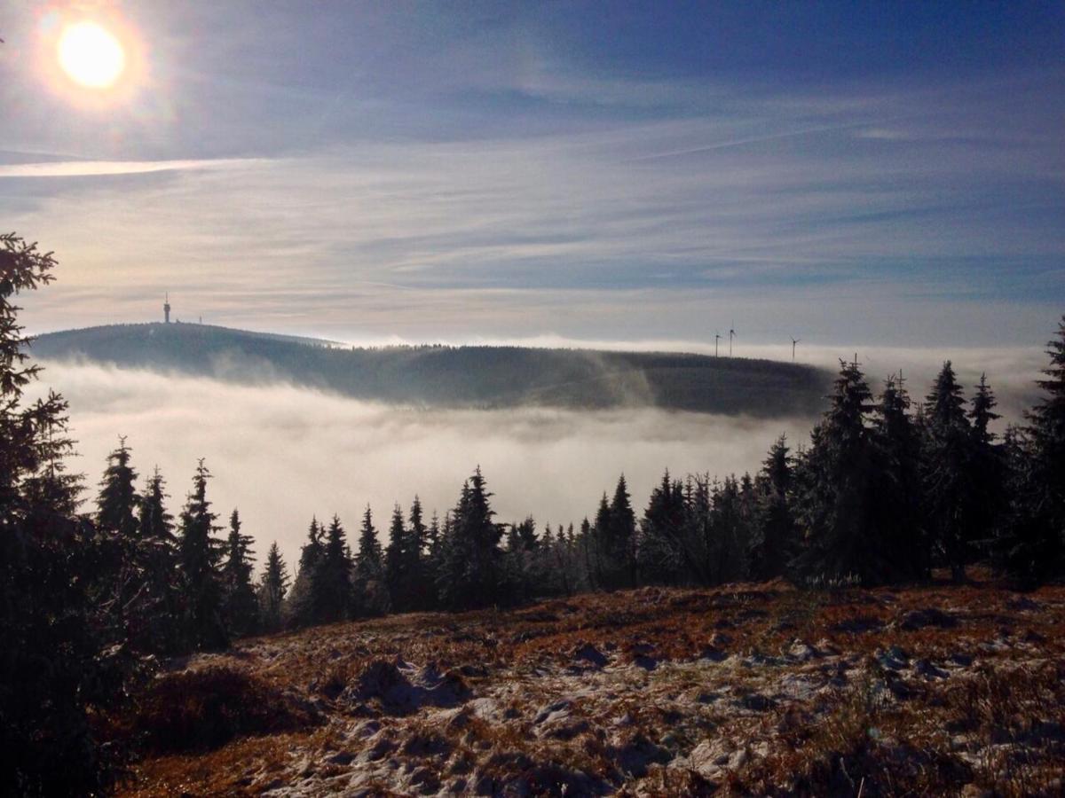 Die Adlerhuette Oberwiesenthal Eksteriør bilde