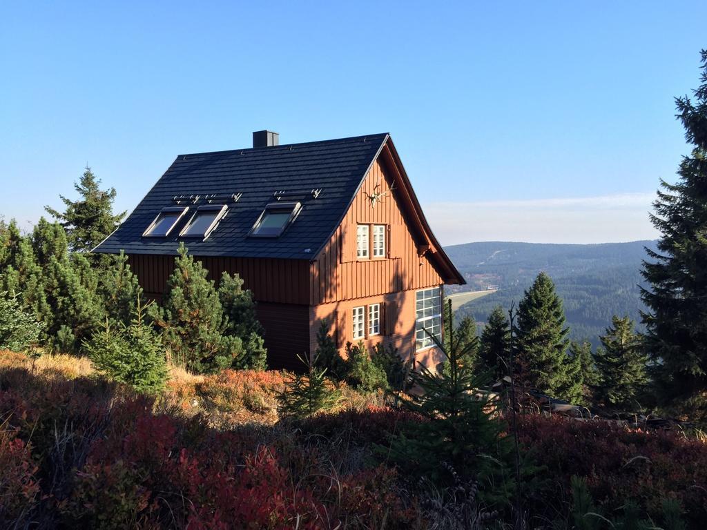 Die Adlerhuette Oberwiesenthal Eksteriør bilde